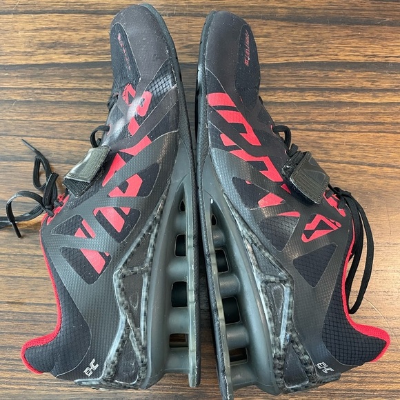 Inov-8, Fast Lift 225, mens 11.5, MetaFlex, black and red weightlifting shoes - Picture 6 of 12